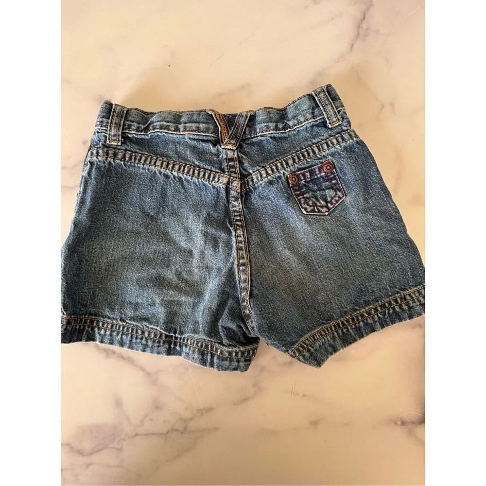 Old Navy Kids Girls Small Shorts Blue Jean Summer Denim 100% Cotton